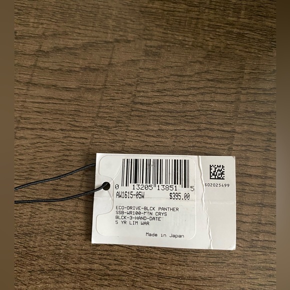 Men’s Citizen Eco-Drive Black Panther Black IP Strap Watch- excellent condition! - Picture 8 of 8